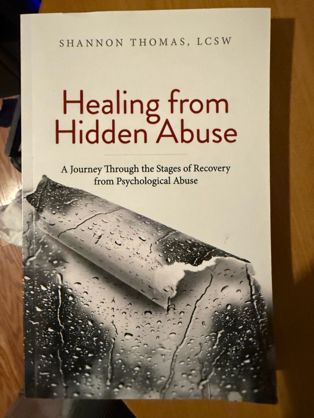 Healing from Hidden Abuse Book by Shannon Thomas